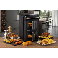 FRIGGITRICE AD ARIA DOPPIO CESTELLO 552 11 ARIETE CON FINESTRA ARI 4640
